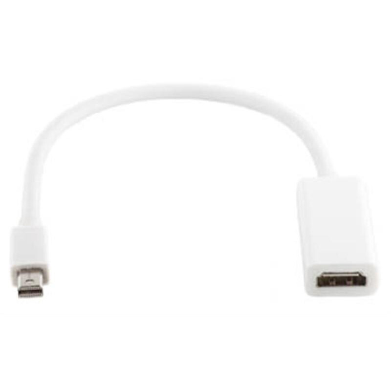 Адаптер PowerPlant (KD00AS1238) miniDisplayPort-HDMI, 0.15м, White
