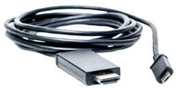 Кабель PowerPlant (KD00AS1239) microUSB-HDMI, 1.8м, Black