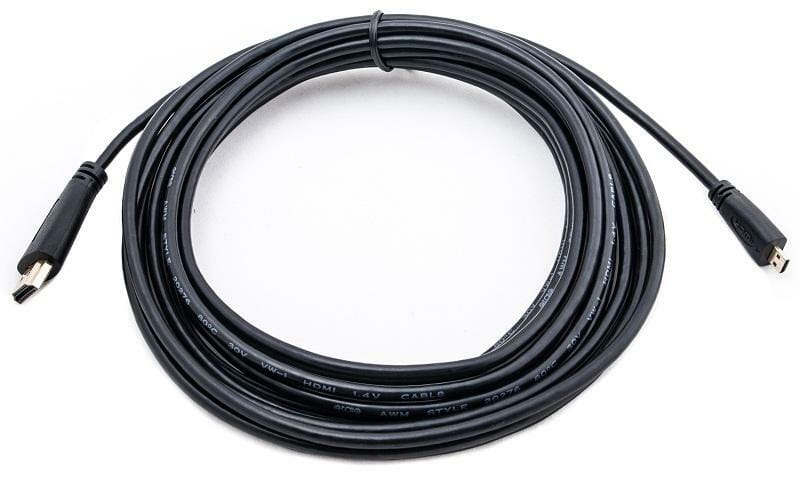 Кабель PowerPlant (KD00AS1245) HDMI-microHDMI v1.3, 5м, Black