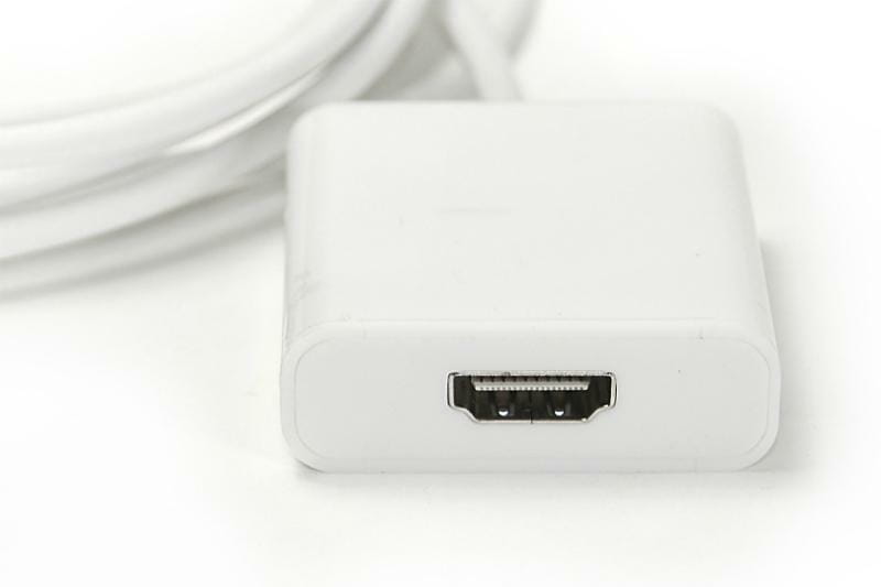 Кабель PowerPlant (KD00AS1271) USB Type-C-HDMI, 1.8м, White