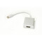 Фото - Адаптер PowerPlant (KD00AS1272) USB Type-C-HDMI, 0.15м, White | click.ua