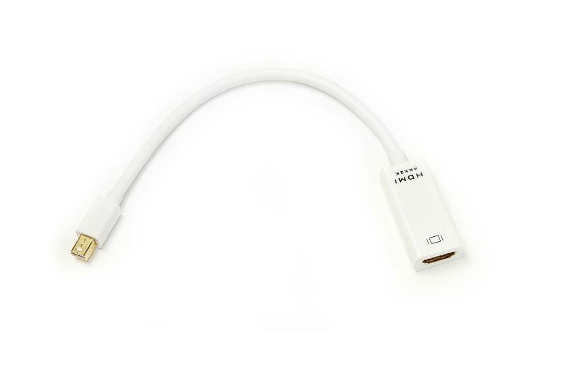 Адаптер PowerPlant (KD00AS1279) miniDisplayPort-HDMI, 0.15м, White