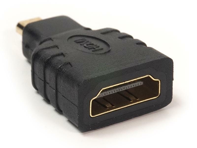 Переходник PowerPlant (KD00AS1298) HDMI-microHDMI, Black