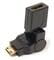 Фото - Перехідник PowerPlant (KD00AS1300) miniHDMI(AM)-HDMI(AF), 360 градусів, Black | click.ua