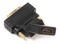 Фото - Переходник PowerPlant (KD00AS1301) HDMI(AF)-DVI(AM), 360 градусов, Black | click.ua