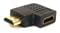 Фото - Перехідник PowerPlant (KD00AS1302) HDMI (AF) -HDMI (AM), правий кут, Black | click.ua