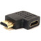 Фото - Переходник PowerPlant (KD00AS1302) HDMI(AF)-HDMI(AM), правый угол, Black | click.ua