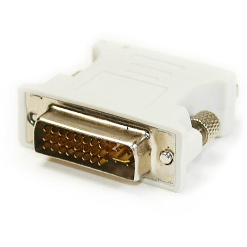 Переходник PowerPlant (KD00AS1282) DVI(M)-VGA(F), White