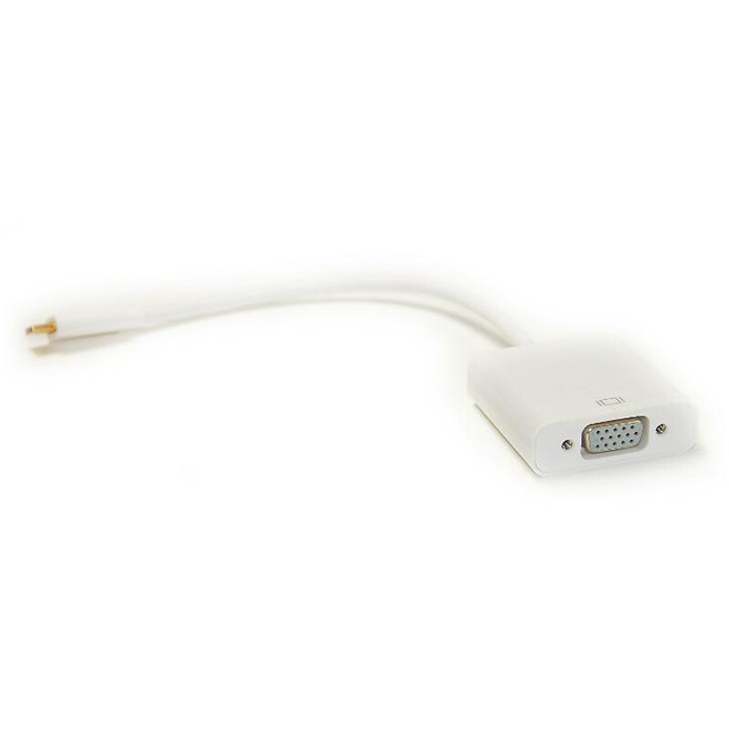 Адаптер PowerPlant (DV00DV4064) USB Type-C-VGA, 0.15м, White