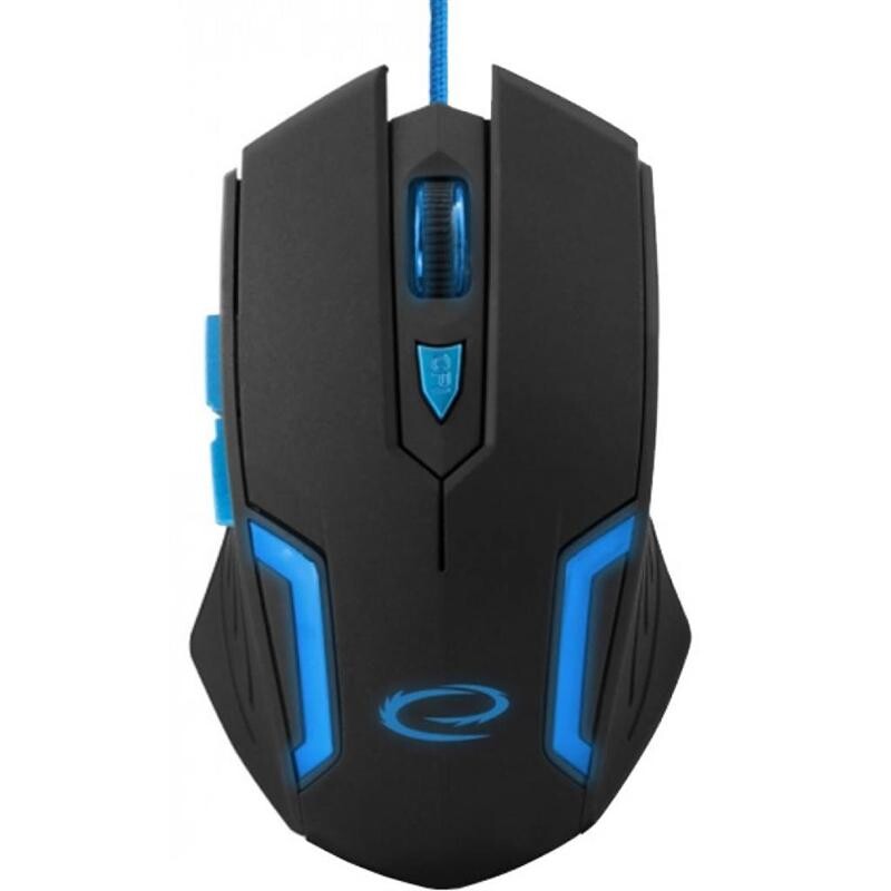 Мышь Esperanza EGM205B Fighter Black/Blue USB