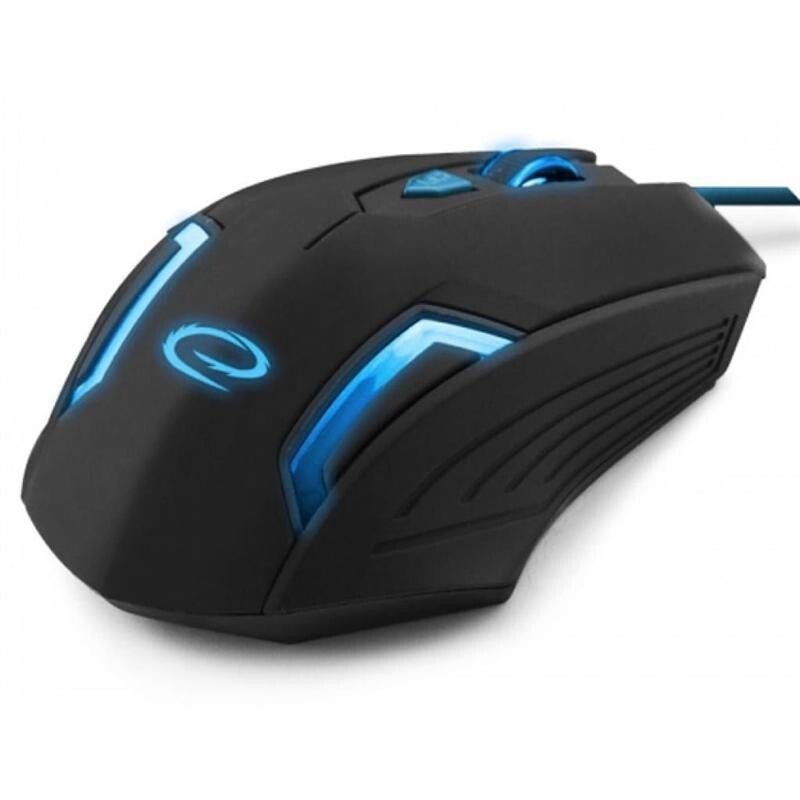 Мышь Esperanza EGM205B Fighter Black/Blue USB