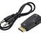 Фото - Адаптер PowerPlant (CA910267) HDMI-VGA+Audio с аудио кабелем 0.5м, Black | click.ua