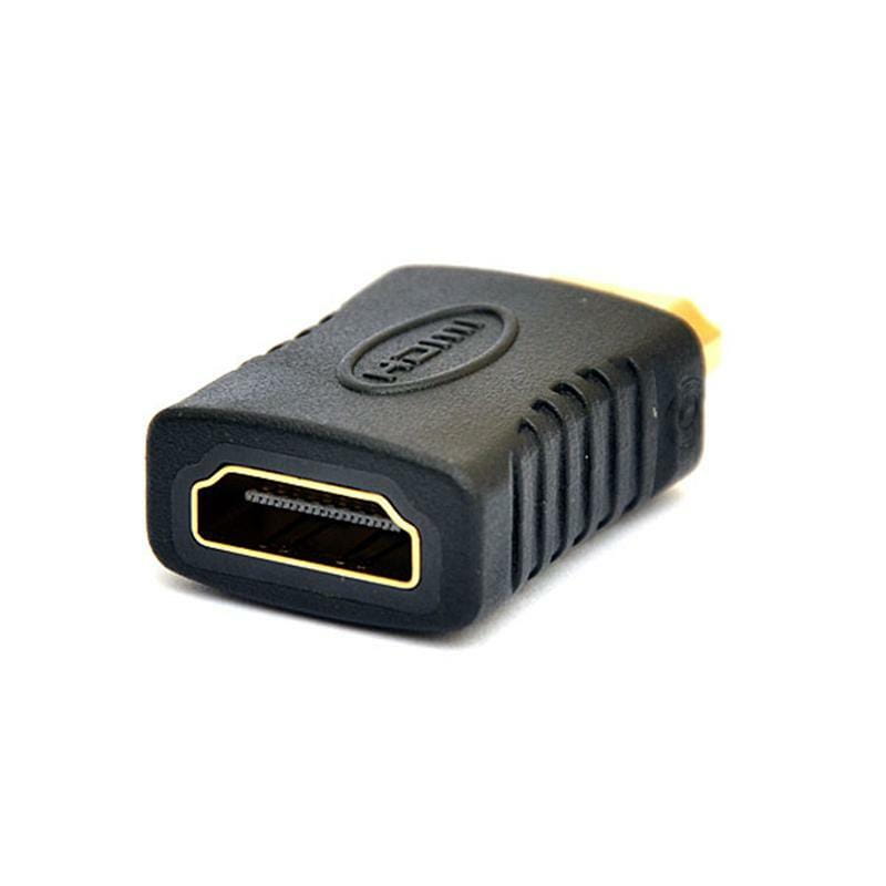 Адаптер PowerPlant (CA910540) HDMI(AF) - HDMI(AM), Black