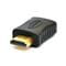 Фото - Адаптер PowerPlant (CA910540) HDMI(AF) - HDMI(AM), Black | click.ua