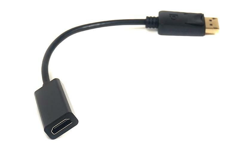 Адаптер PowerPlant (CA910465) DisplayPort-HDMI, 0.2м, Black