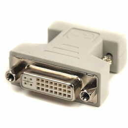 Адаптер PowerPlant (CA910687) VGA(M)-DVI(F), White