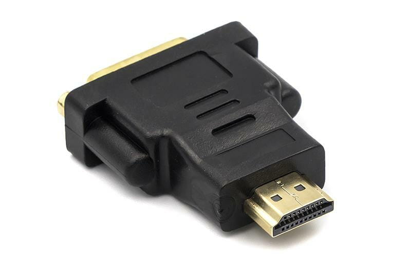 Адаптер PowerPlant (CA910977) HDMI M - DVI F (A-HDMI-DVI-2), черный