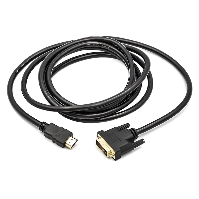 Кабель PowerPlant (CA910991) HDMI - DVI, 3м, Black