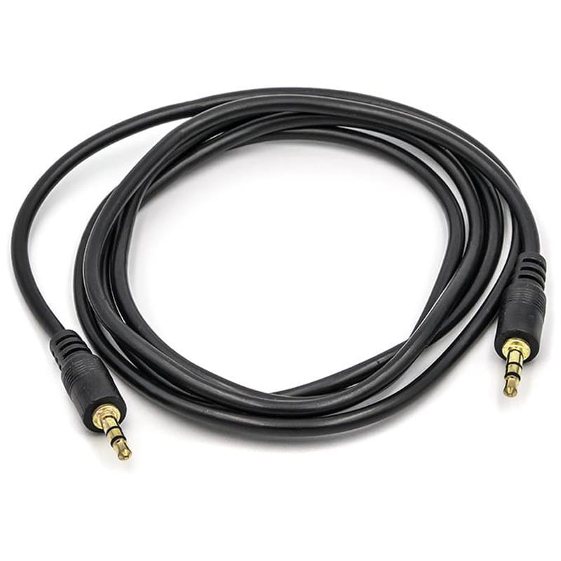 Кабель PowerPlant (CA911028) 3.5mm(M)-3.5mm(M), 1.5м, Black