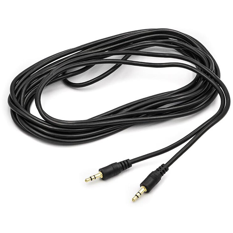 Кабель PowerPlant (CA911066) 3.5mm(M)-3.5mm(M), 5м, Black