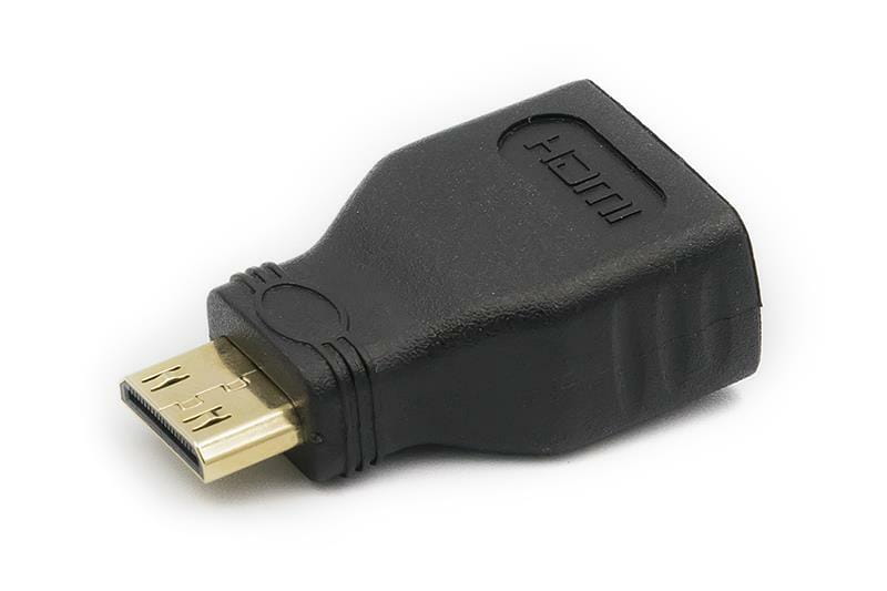 Адаптер PowerPlant (CA911080), HDMI - miniHDMI, чорний