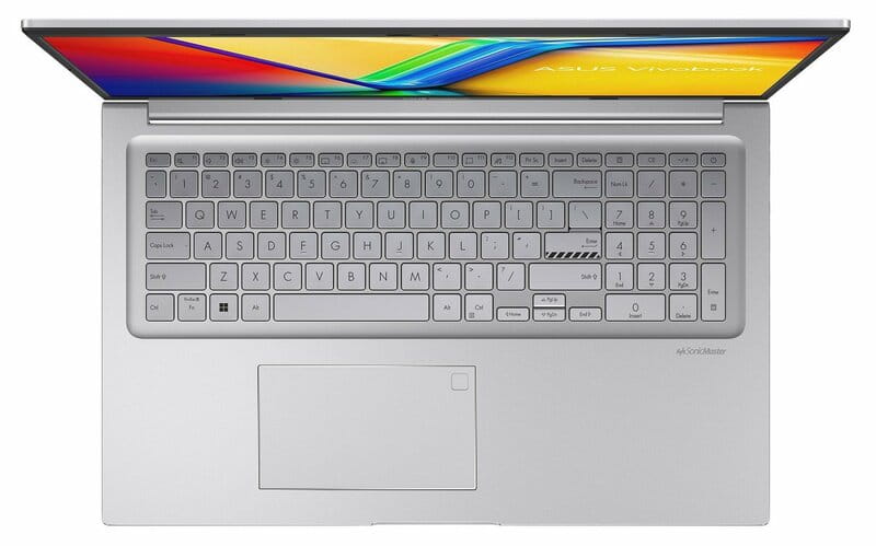 Ноутбук Asus Vivobook 17 X1704VA-AU835 (90NB10V1-M00WA0) Cool Silver