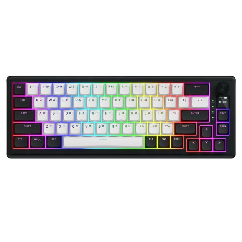 Клавіатура бездротова Hator Skyfall 65 MAG Ultima 8K Wireless Black/White (HTK3860UA)