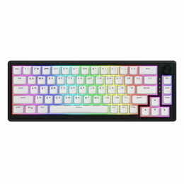 Клавіатура бездротова Hator Skyfall 65 Wireless Black-White (HTK3160UA)