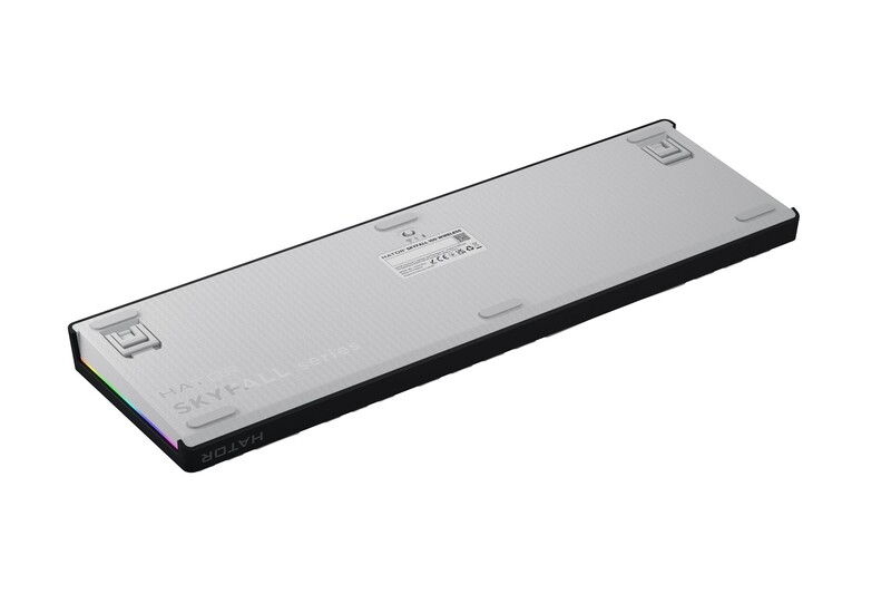 Клавиатура беспроводная Hator Skyfall 100 Wireless Black/White (HTK3100UA)