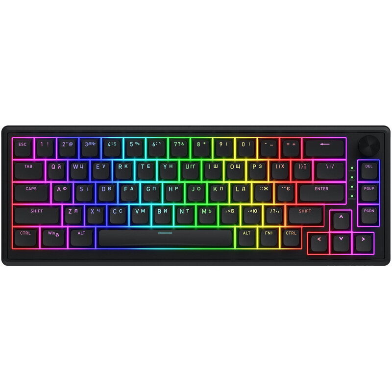 Клавиатура Hator Skyfall 65 Black/Black (HTK1160UA)