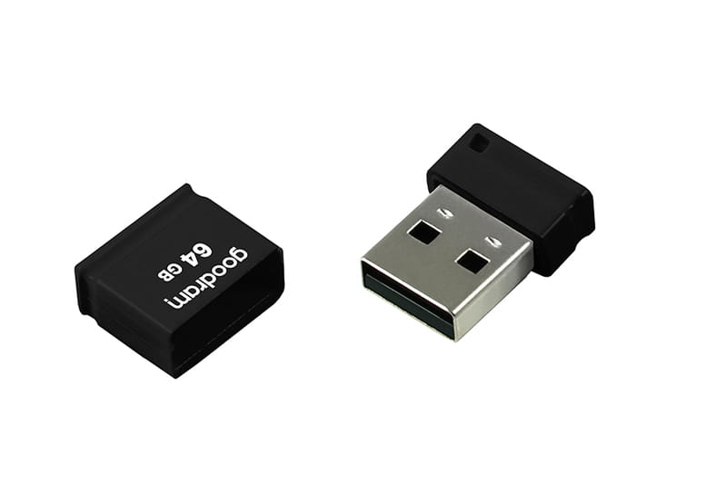 Флеш-накопитель USB2.0 64GB Goodram UPI2 (Piccolo) Black (UPI2-0640K0R11)