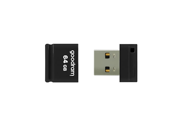 Флеш-накопитель USB2.0 64GB Goodram UPI2 (Piccolo) Black (UPI2-0640K0R11)