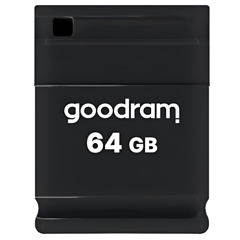 Флеш-накопитель USB2.0 64GB Goodram UPI2 (Piccolo) Black (UPI2-0640K0R11)