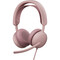 Фото - Гарнітура Logitech Zone Wired 2 USB Rose (981-001620) | click.ua