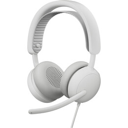 Гарнітура Logitech Zone Wired 2 USB Off-White (981-001621)