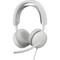 Фото - Гарнітура Logitech Zone Wired 2 USB Off-White (981-001621) | click.ua