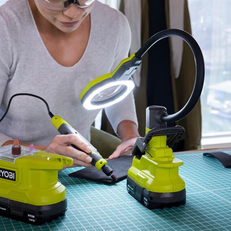 Фонарь на гибкой штанге Ryobi RML18-0 ONE+, без АКБ и З.У. (5133005669)