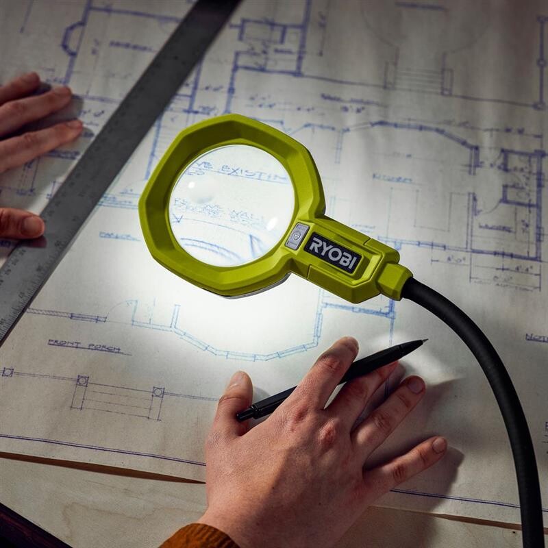 Ліхтар на гнучкій штанзі Ryobi RML18-0 ONE+, без АКБ та З.П.  (5133005669)