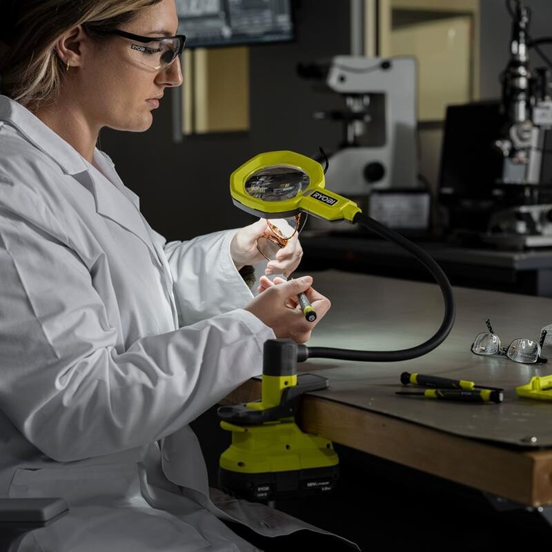 Ліхтар на гнучкій штанзі Ryobi RML18-0 ONE+, без АКБ та З.П.  (5133005669)