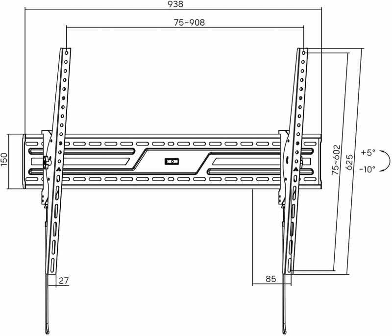 Кронштейн AGN AGN100-690T (VESA900х600)