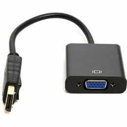 Адаптер PowerPlant (CA911875) DisplayPort - VGA, 0.15м