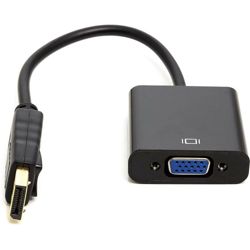 Адаптер PowerPlant (CA911875) DisplayPort - VGA, 0.15м