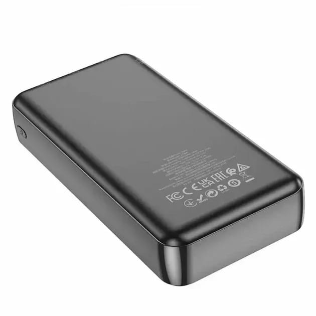 Универсальная мобильная батарея Hoco J100A 20000mAh Black (6931474783585)