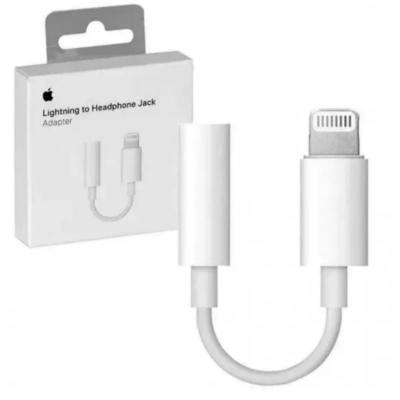 Аудио-кабель Apple Lightning - 3.5 мм (M/F), White (190198001795)