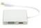 Фото - Адаптер PowerPlant (CA912087) USB3.0-DVI/HDMI/Gigabit Ethernet White | click.ua