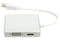 Фото - Адаптер PowerPlant (CA912087) USB3.0-DVI/HDMI/Gigabit Ethernet White | click.ua