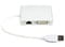 Фото - Адаптер PowerPlant (CA912087) USB3.0-DVI/HDMI/Gigabit Ethernet White | click.ua