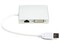 Фото - Адаптер PowerPlant (CA912087) USB3.0-DVI/HDMI/Gigabit Ethernet White | click.ua