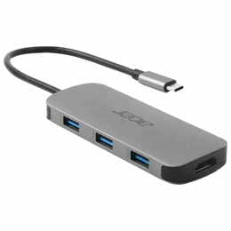 USB-хаб Acer USB Type-C 7-в-1 (HP.DSCAB.018)