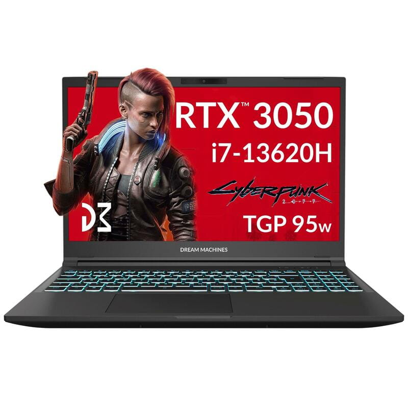 Ноутбук Dream Machines RG3050-15 (RG3050-15UA76) Black